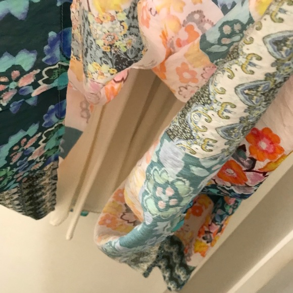 Anthropologie Gathered Maxi dress - Picture 6 of 6